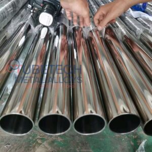 304 Mirror Polished Stainless Steel Round Pipes